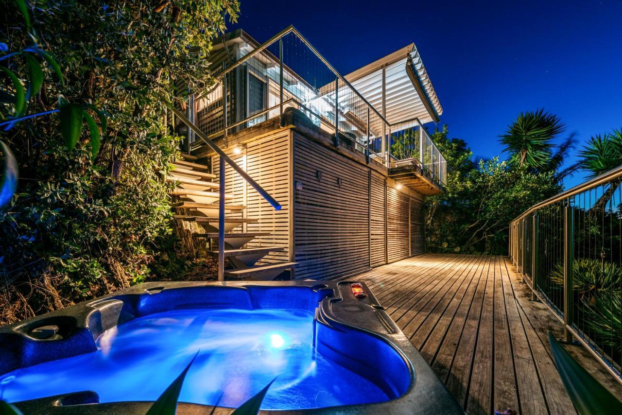 Villa Bach On Burrell Oneroa Exterior foto